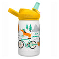 Eddy+ Kids Vacuum Insulated Ss 0.35L - Biking Dogs