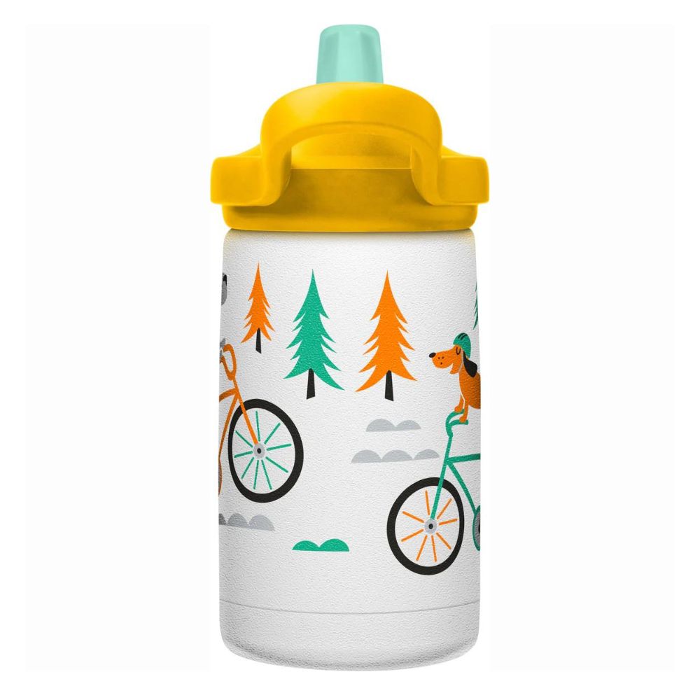 Eddy+ Kids Vacuum Insulated Ss 0.35L - Biking Dogs