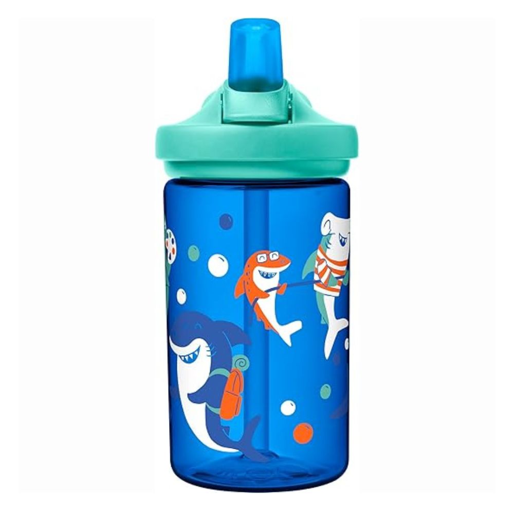 Eddy+ Kids Tritan 0.4L - Shark Summer Camp