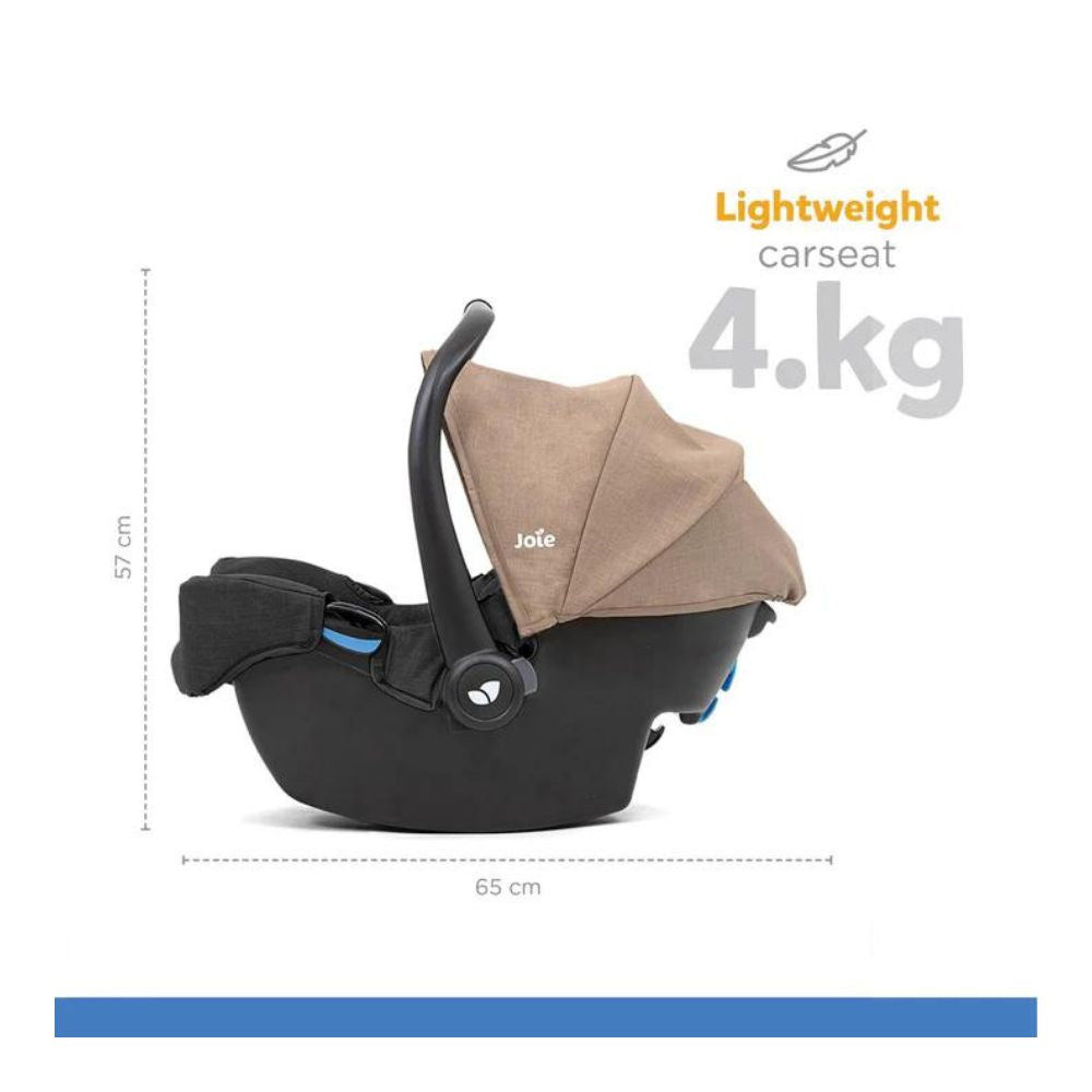 Gemm Group 0+ Carry Cot Cum Car Seat - Mushroom