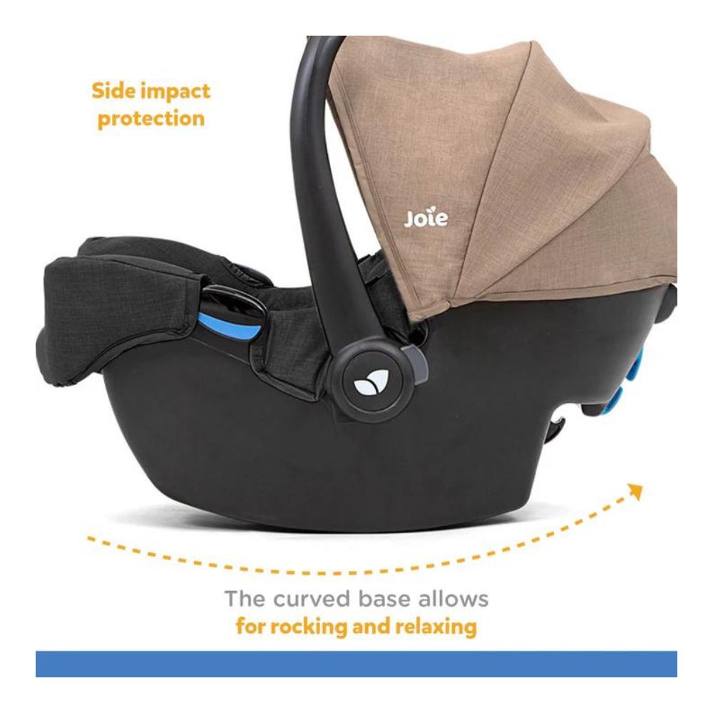 Gemm Group 0+ Carry Cot Cum Car Seat - Mushroom