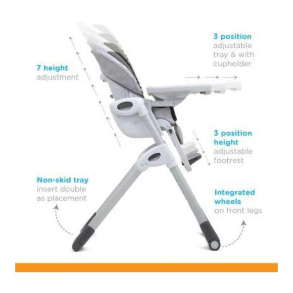 Mimzy Recline High Chair - Logan