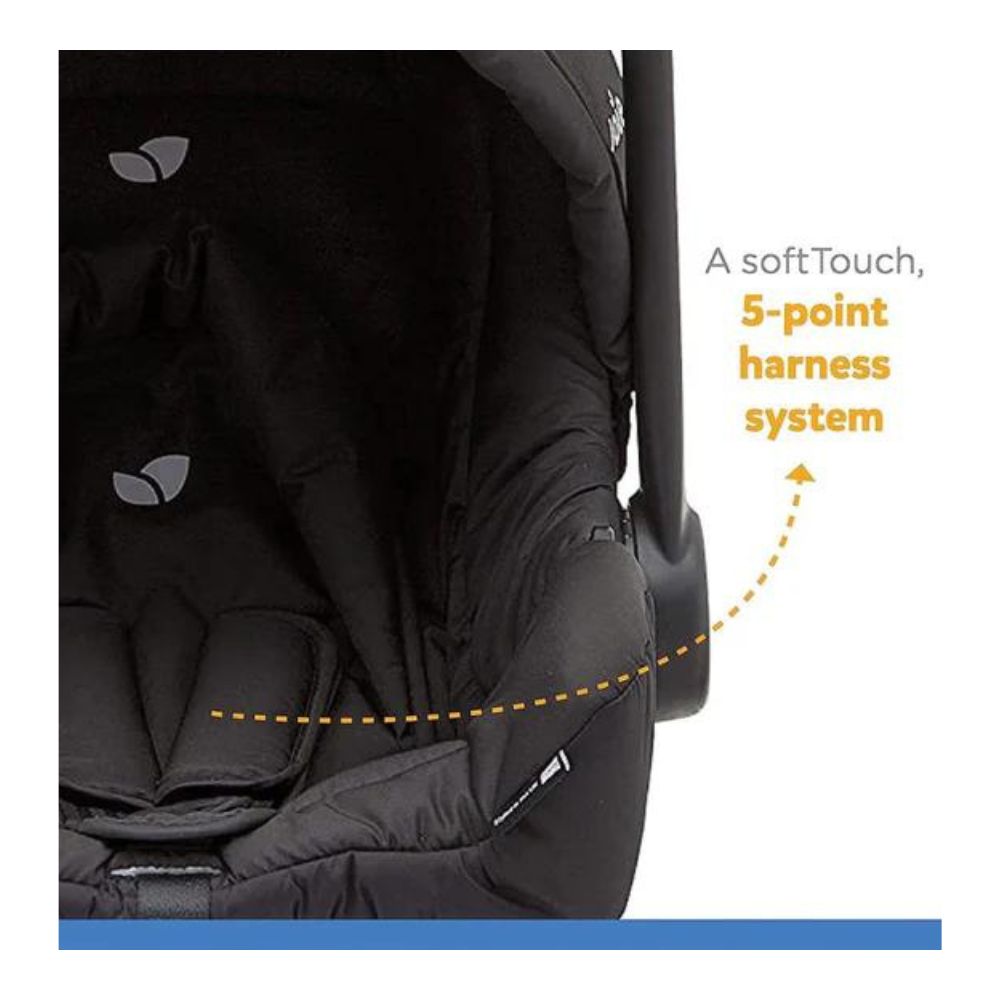Juva Group 0+ Carry Cot Cum Car Seat - Black Ink