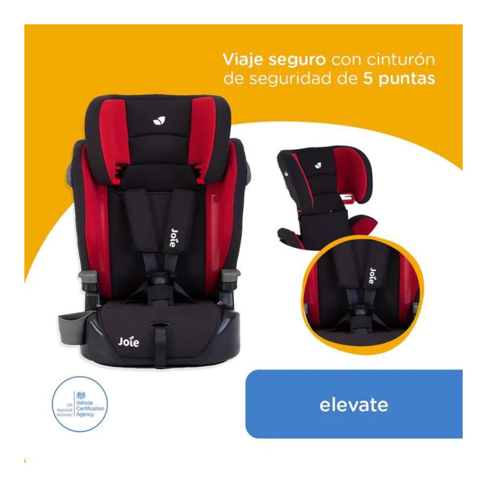 Elevate Car seat - Cherry