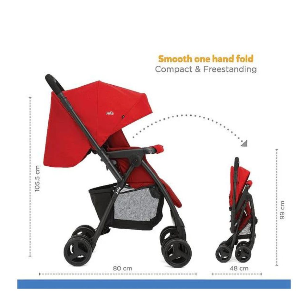 Mirus Reversible Handle Stroller - Lychee