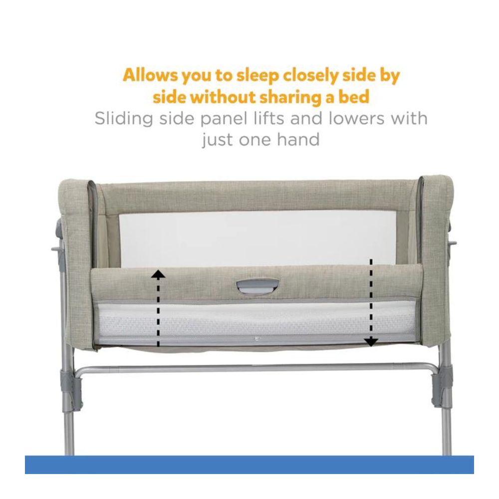 Roomie Glide Bassinet - Almond