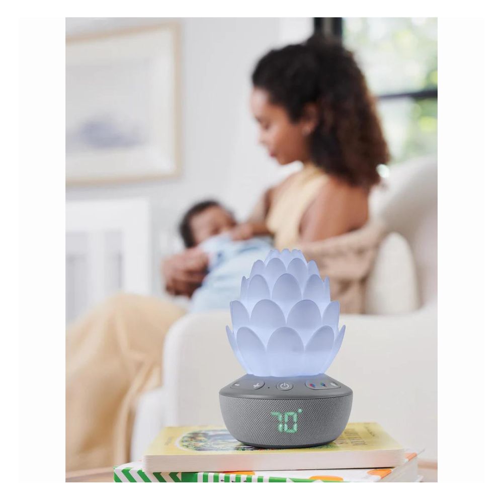 Bed Time Terra Cry-Activated Soother - White