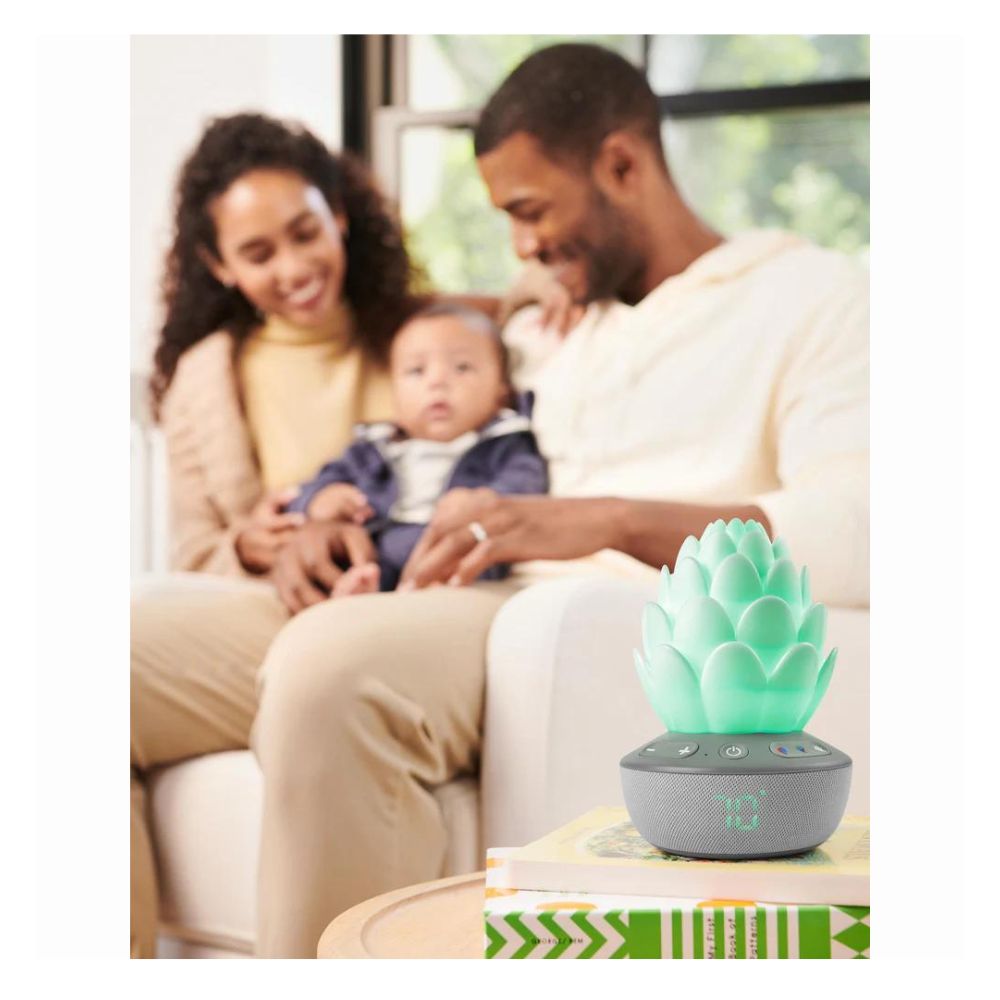 Bed Time Terra Cry-Activated Soother - White