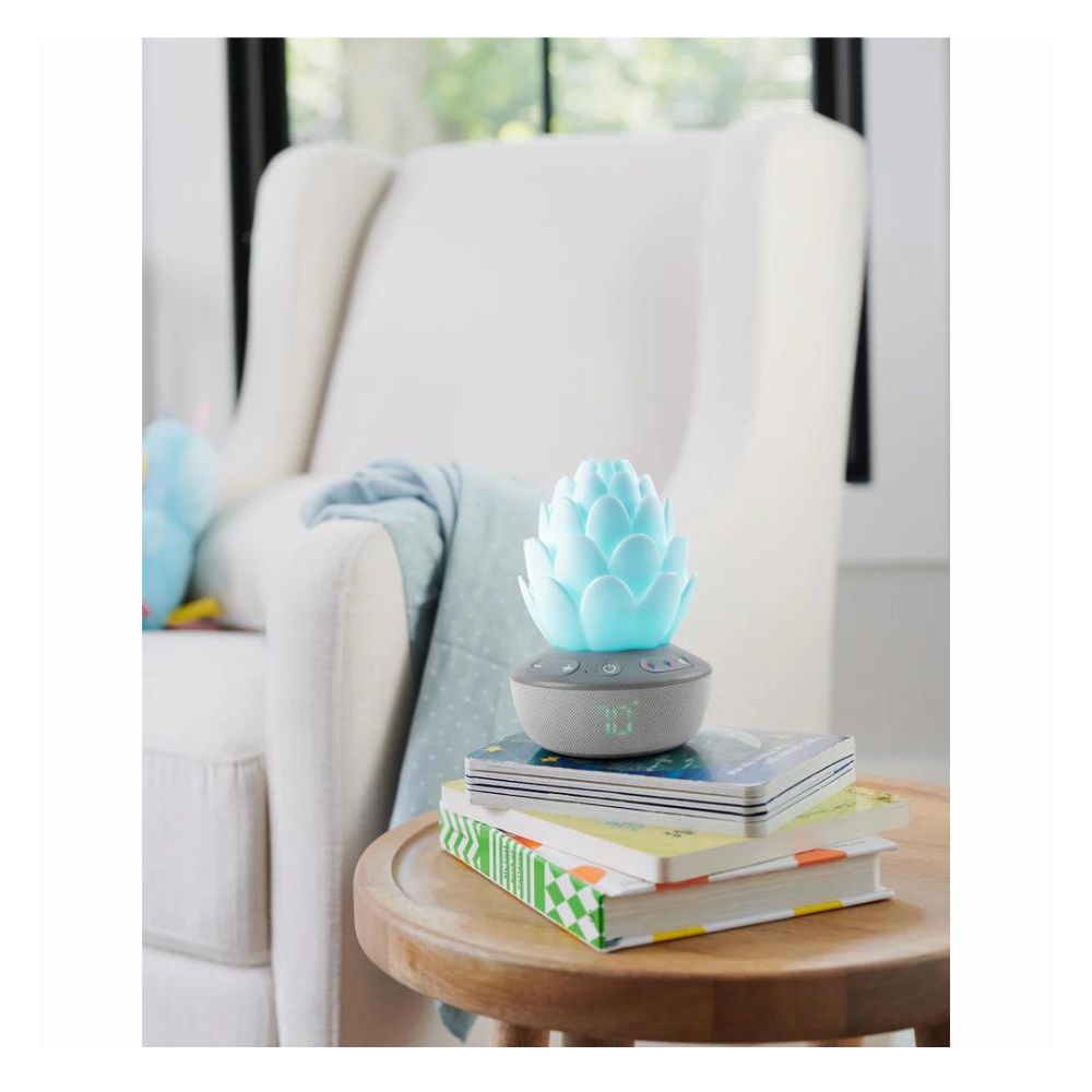 Bed Time Terra Cry-Activated Soother - White