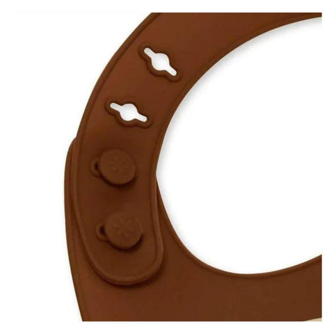 Zoo Fold & Go Silicone Bib - Monkey