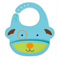 Zoo Fold & Go Silicone Bib - Dog