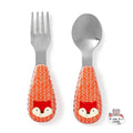 Zoo Utensils Fork & Spoon - Fox