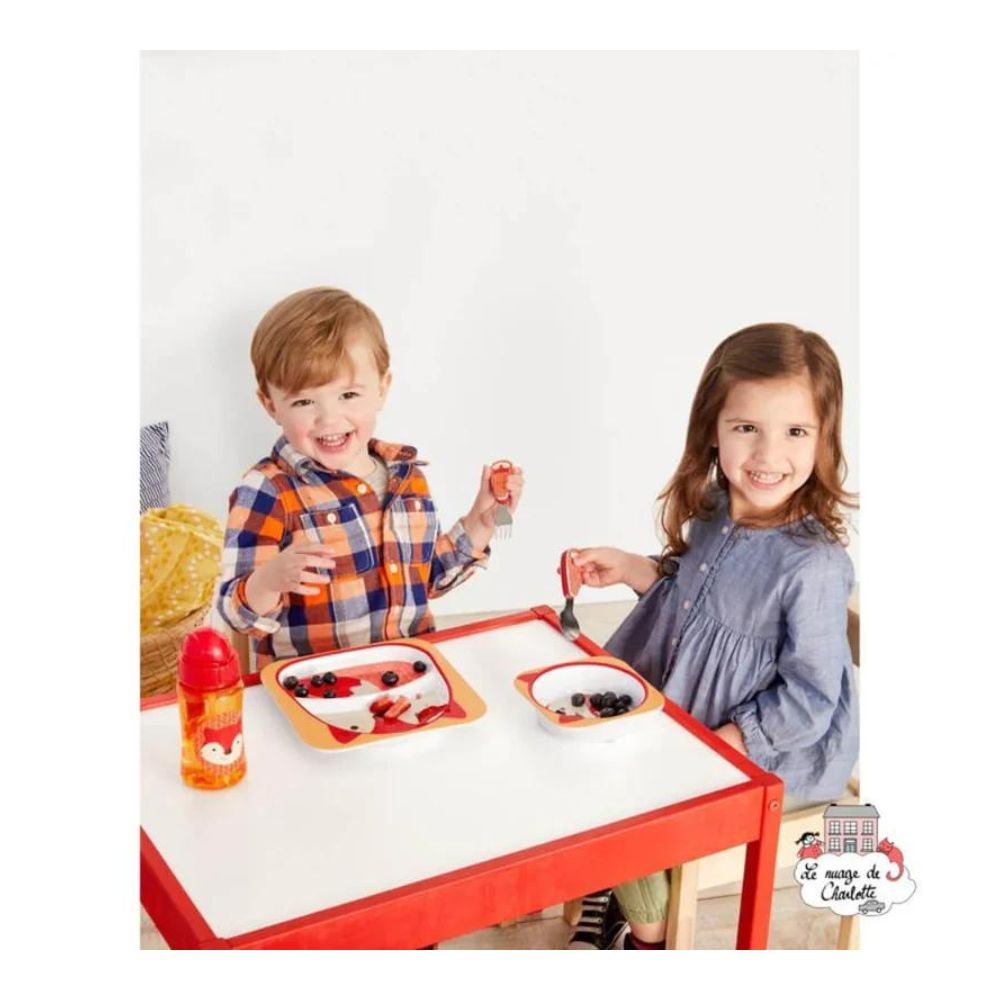 Zoo Utensils Fork & Spoon - Fox