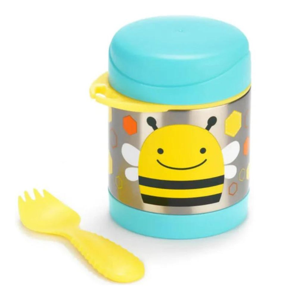 Zoo Insulated Food Jar, 325ml - Bee