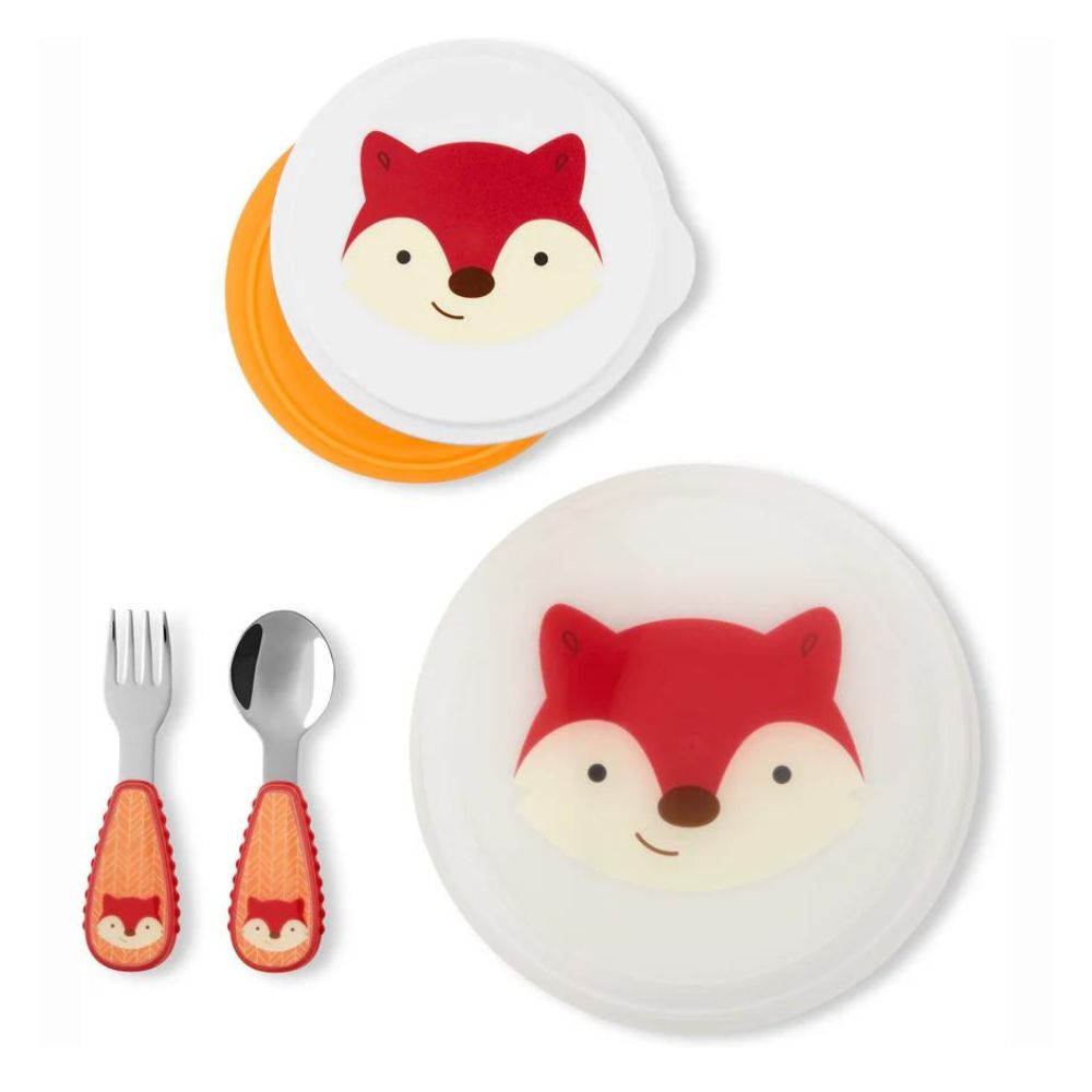 Zoo Table Ready Mealtime Set - Fox