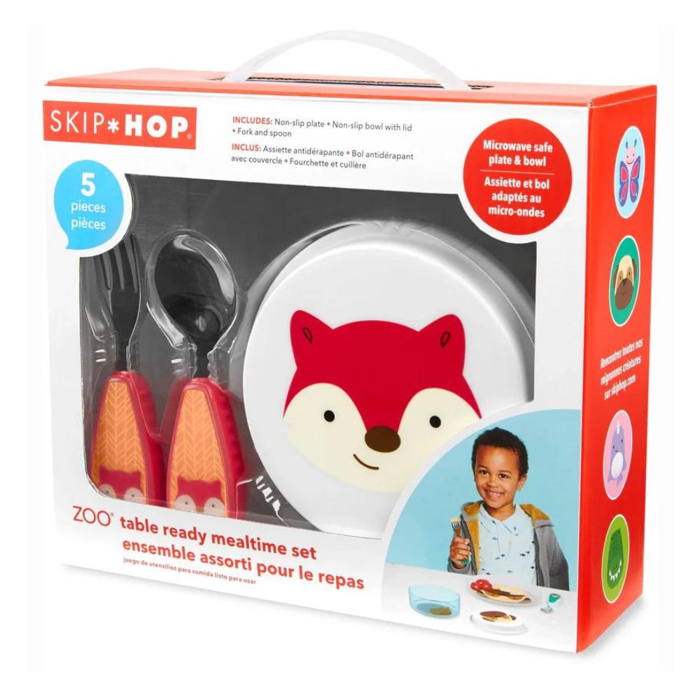 Zoo Table Ready Mealtime Set - Fox