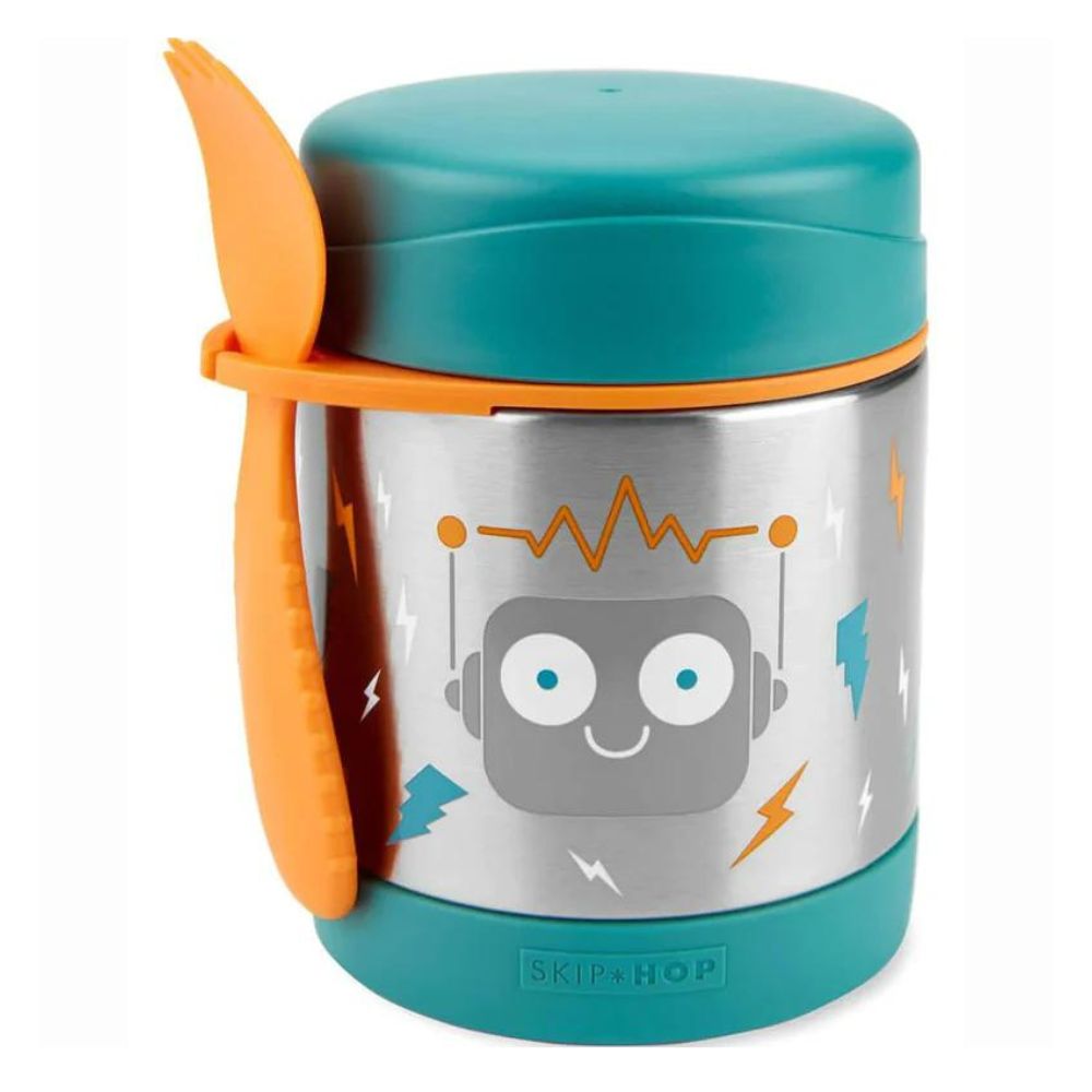 Spark Style Insulated Food Jar - 325ml - Robot