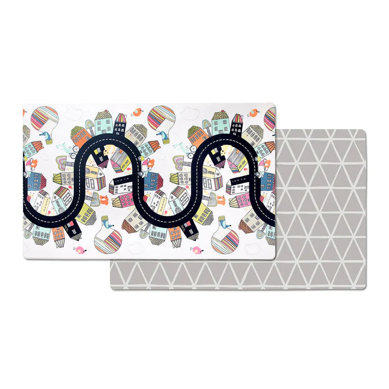 Doubleplay Reversible Vibrant Village Playmat