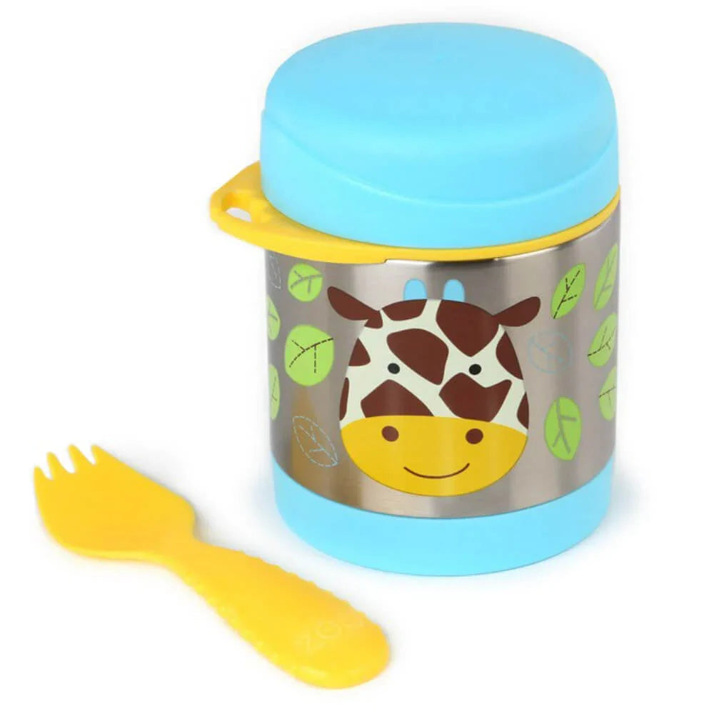 Zoo Insulated Little Kid Food Jar -Giraffe