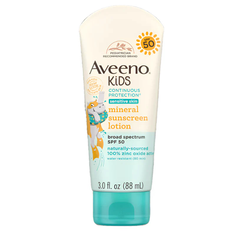 Baby Kids Continuous Protection Lotion Sunscreen With Broad Spectrum Spf 50 - 88Ml