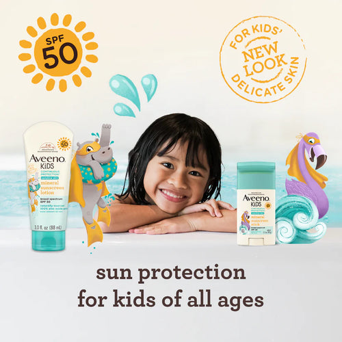 Baby Kids Continuous Protection Lotion Sunscreen With Broad Spectrum Spf 50 - 88Ml