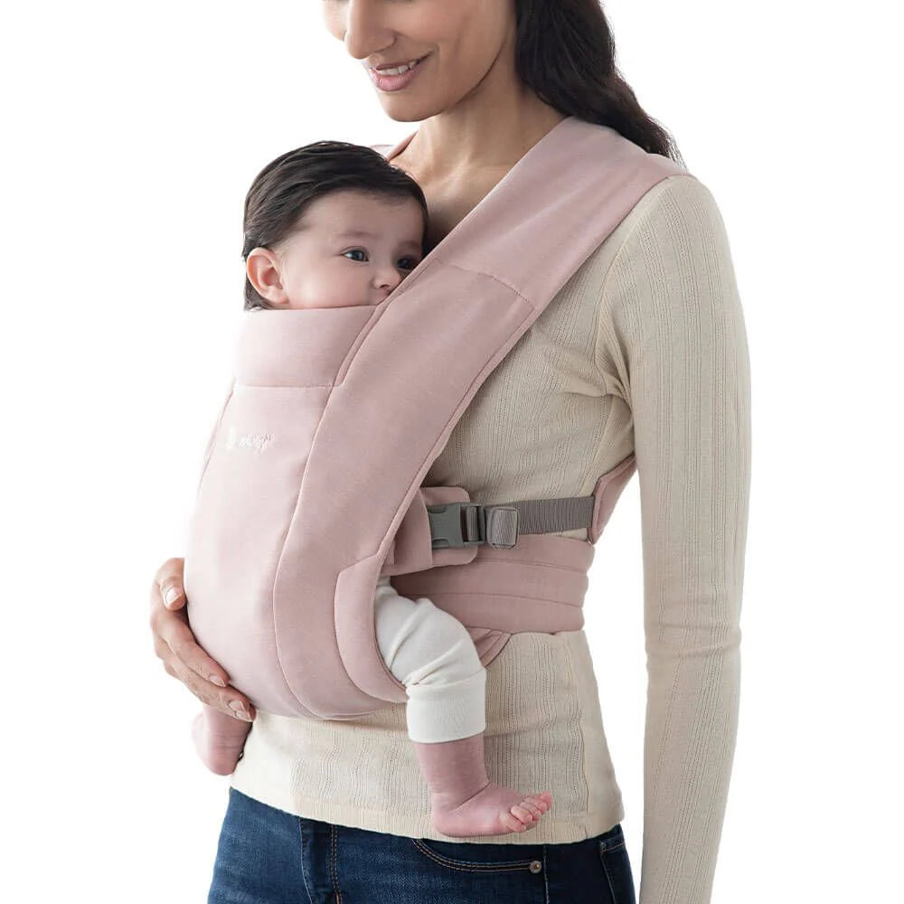 Ergobaby Carrier Embrace Knit Newborn Carrier Blush Pink