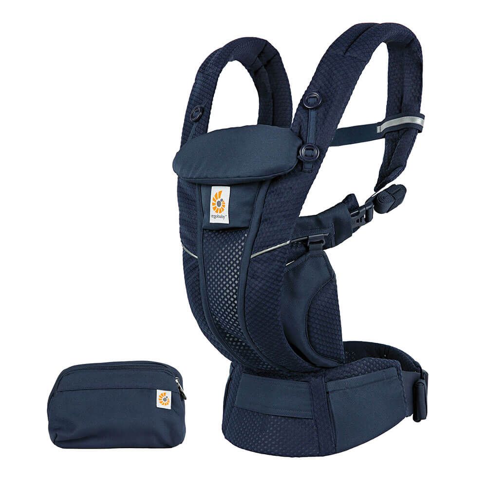 Ergobaby Carrier Omni Breeze Baby SoftFlex Mesh Midnight Blue