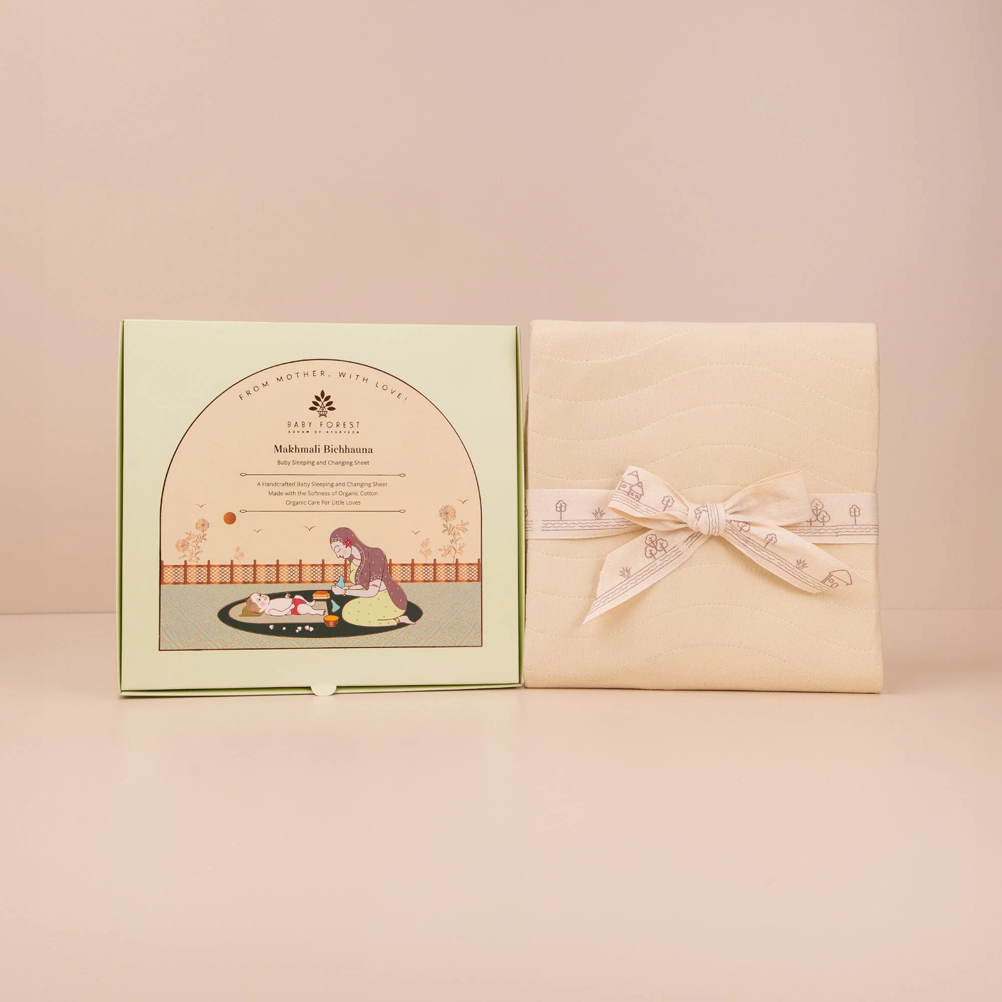 Makhmali Bichhauna Baby Sleeping And Changing Sheet