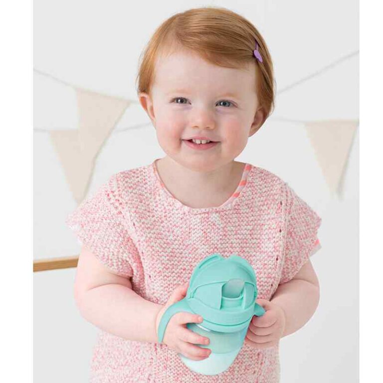 Easy-Feed Mealtime Set -Teal & Grey