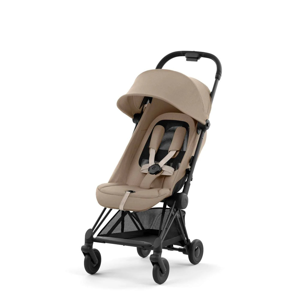 Cybex Stroller Coya Matt Black Frame - Cozy Beige