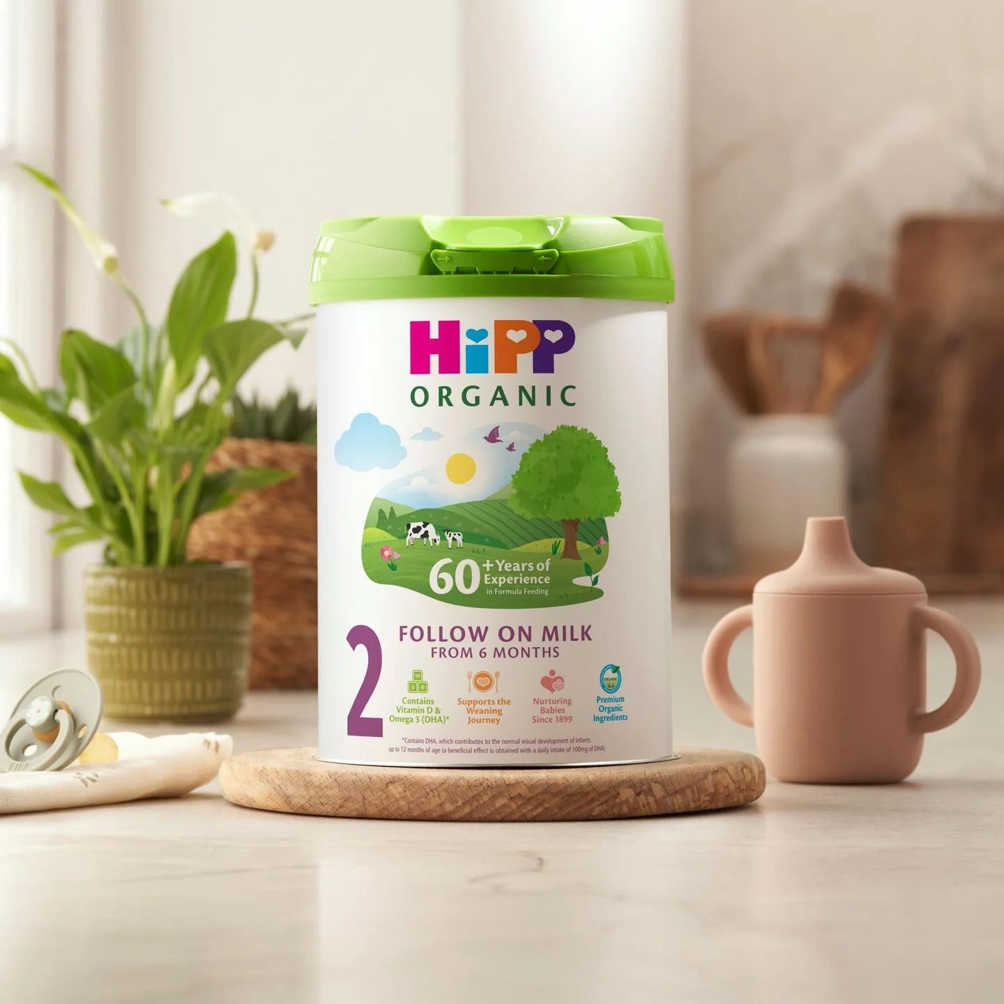 Organic 2 Follow on Baby Milk Powder Formula, From 6 Months, 800g