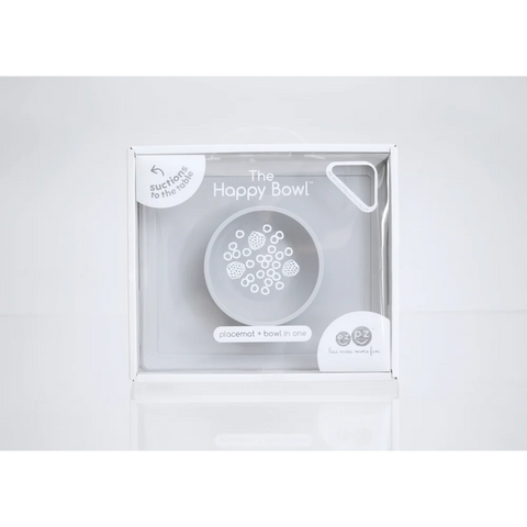 Happy Bowl for Toddlers - Pewter
