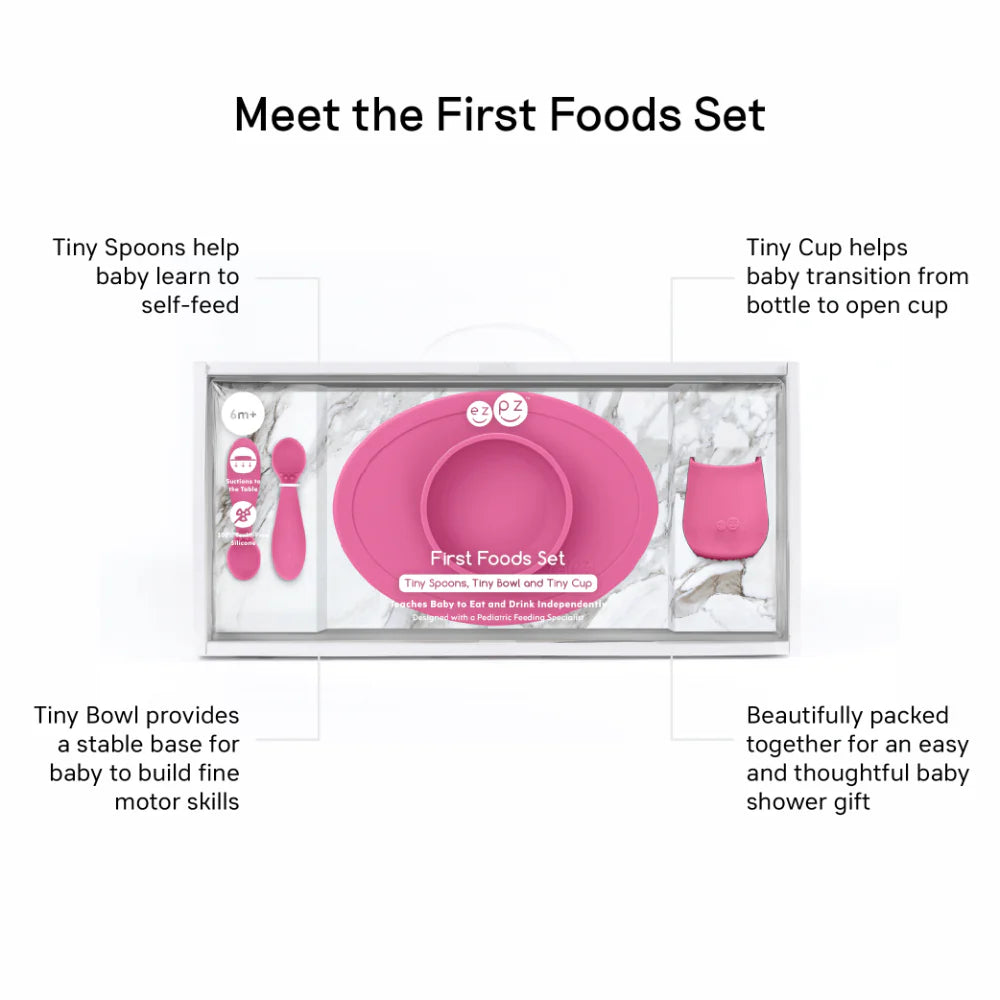 First Foods Set - Pink