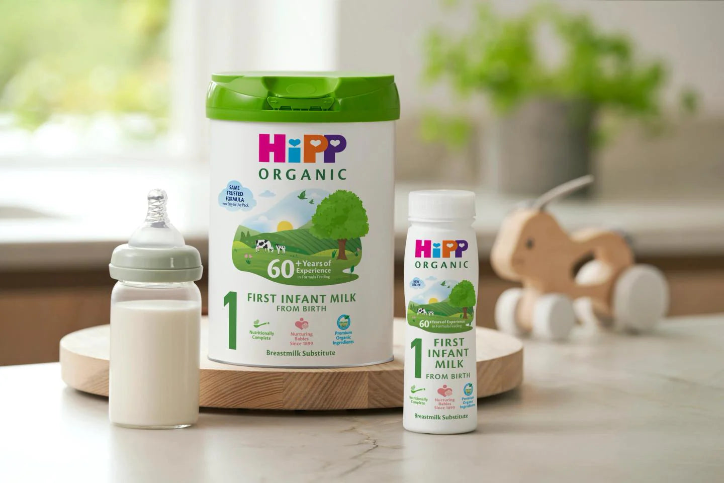 Organic 1 First Infant Baby Milk Powder Formula, From 0 Months To 6 Months, 800g
