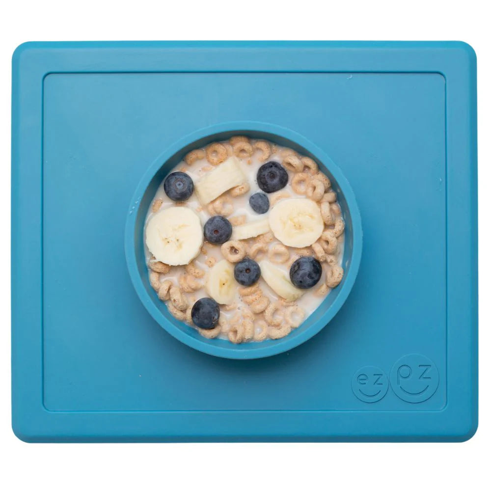Happy Bowl for Toddlers - Blue