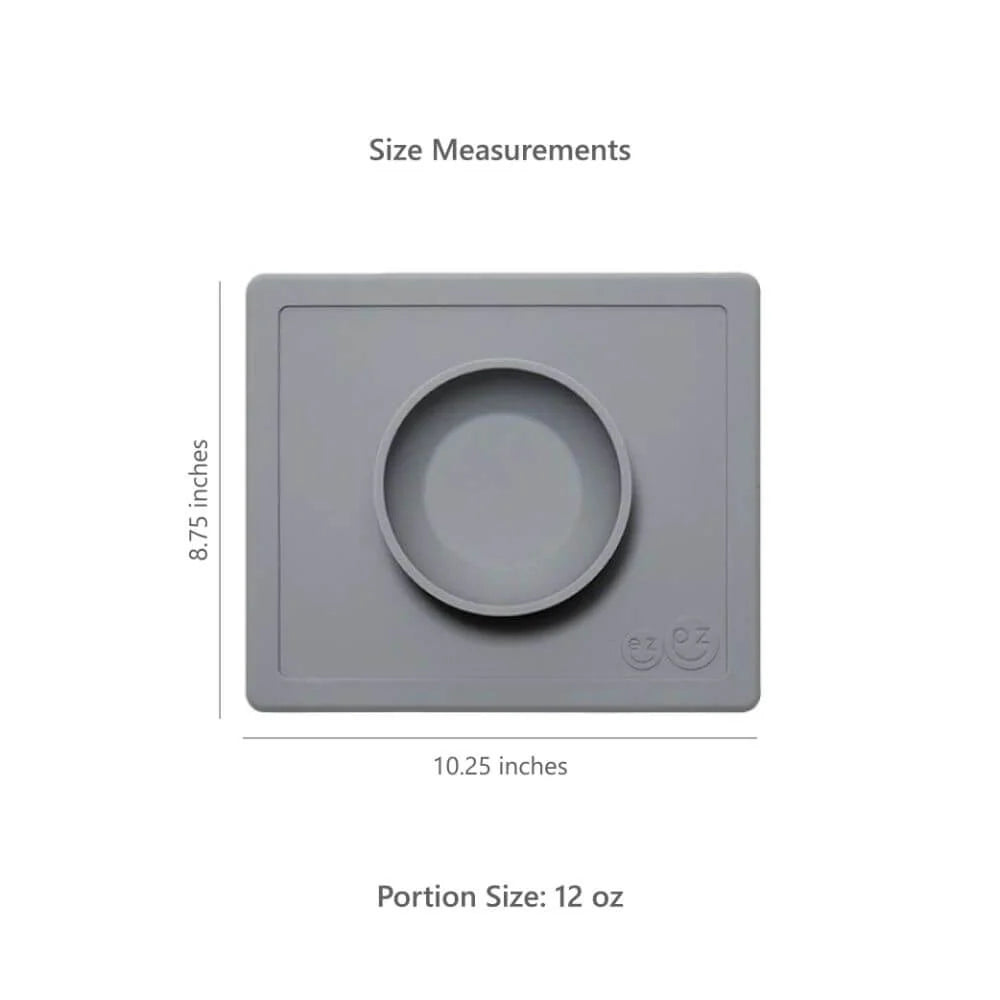 Happy Bowl for Toddlers - Grey