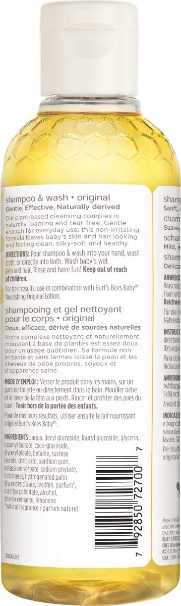 Baby Bee Shampoo & Wash - 236Ml