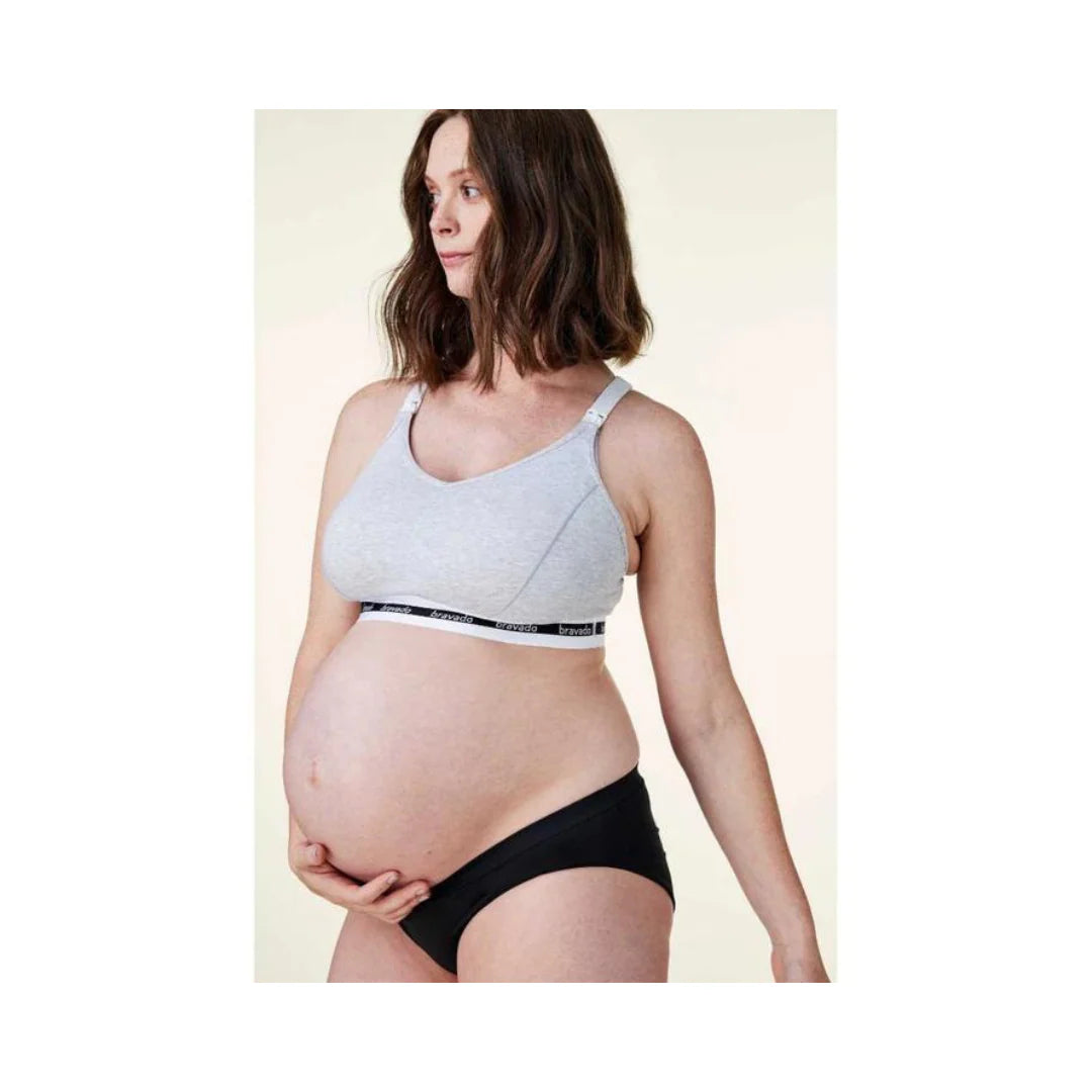 Bravado Original Full Cup Nursing Bra-Dove Heather