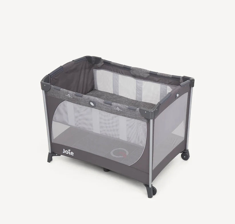 Commuter Change & Snooze Travel Baby Cot- Linen Grey