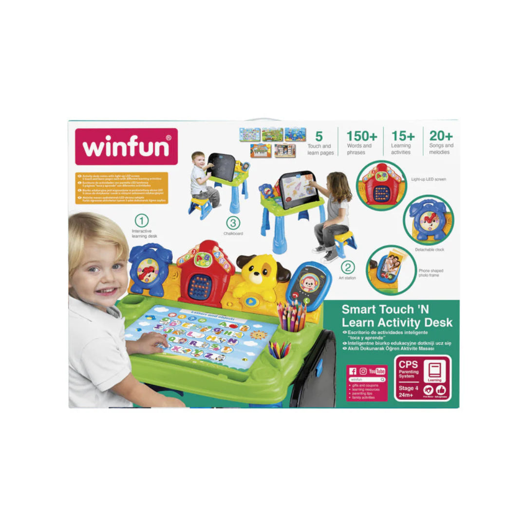 Winfun Smart Touch & Learn Activity Desk-Stool Toy