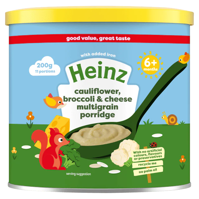 Cereal Cauliflower Broccoli & Cheese