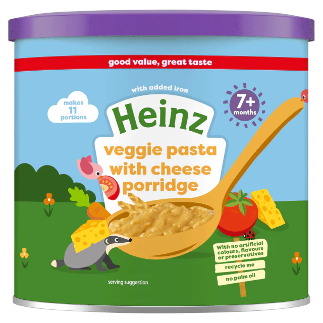 Cereal Veggie Pasta With Cheese Porridge