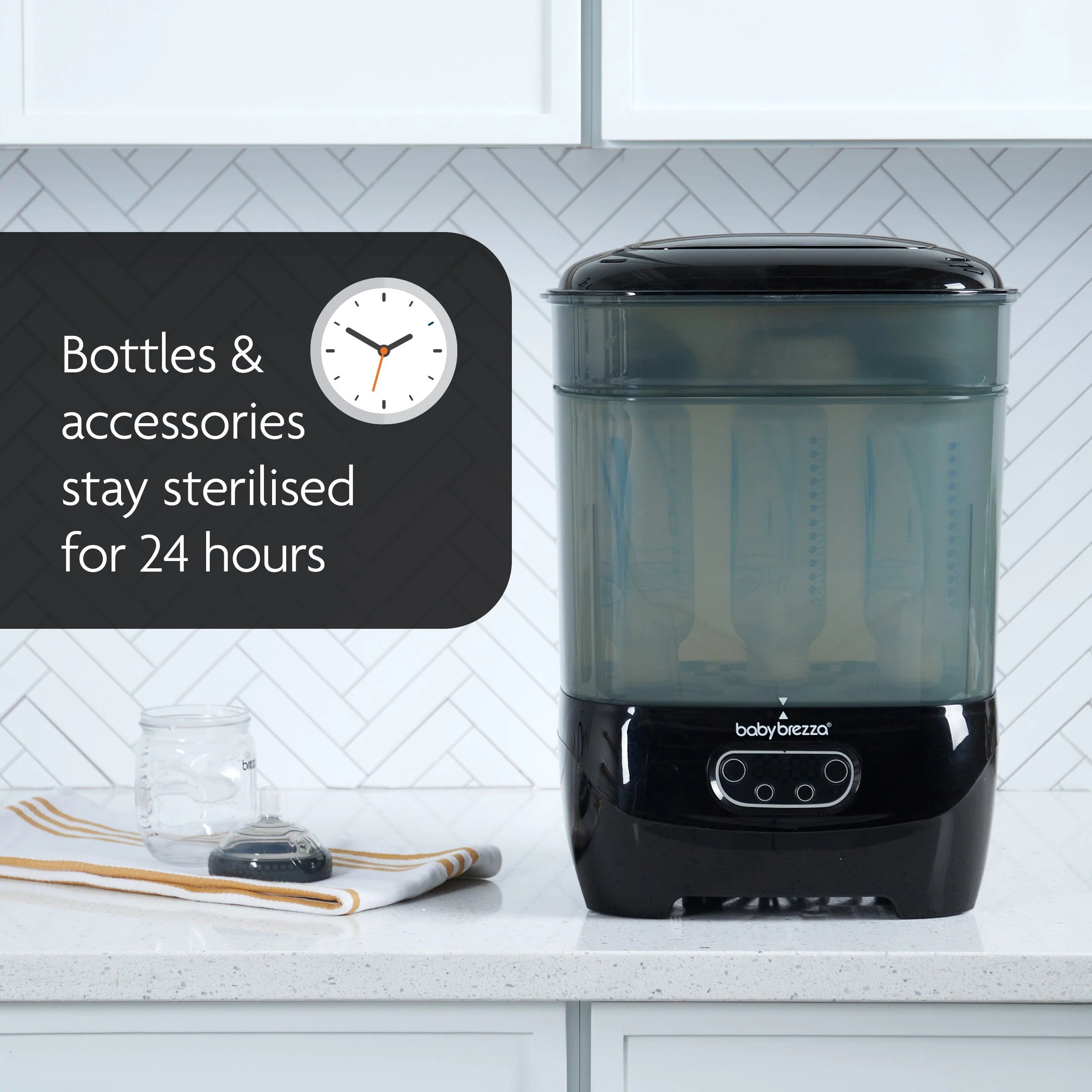 Steriliser Dryer Advanced Black