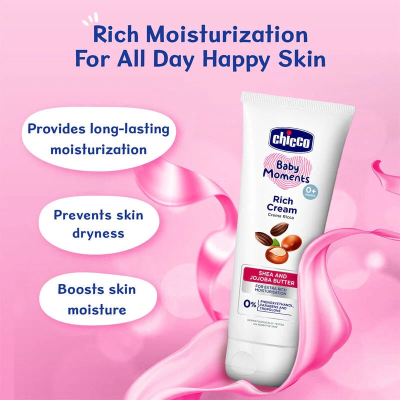 Chicco Baby Rich Cream 100g 0M+