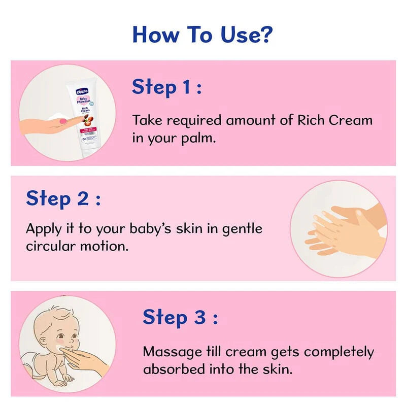 Chicco Baby Rich Cream 100g 0M+