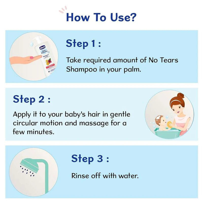 Chicco Baby Shampoo 500ml 0M+