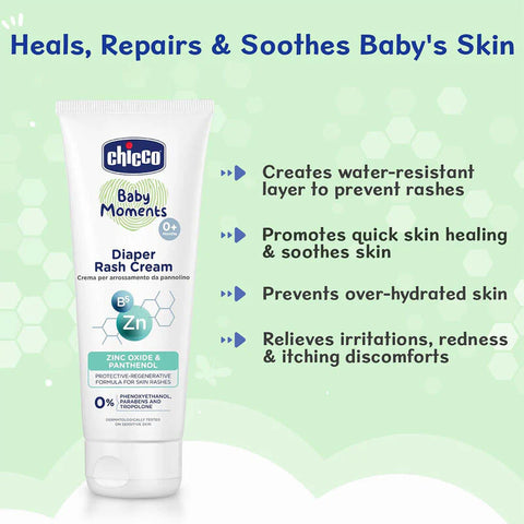 Chicco Diaper Rash Cream 100g 0M+