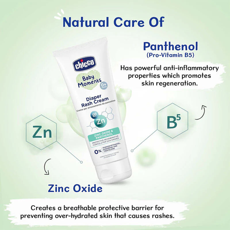 Chicco Diaper Rash Cream 100g 0M+