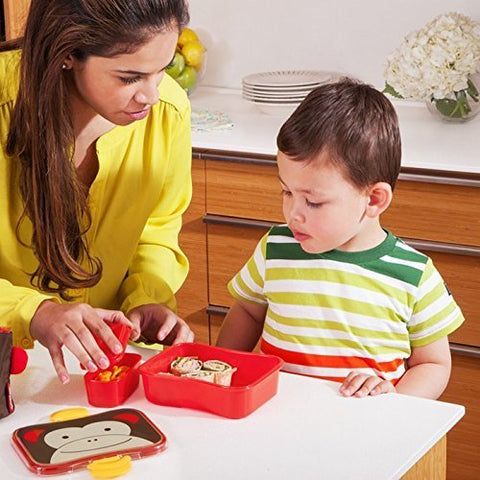 Lunch Box Zoo 4 Piece Lunch Kit - Monkey