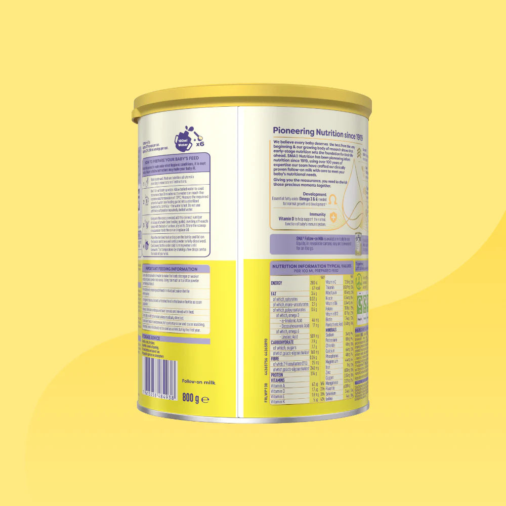 Follow On Baby Milk Formula, Stage 2 - 800Gms, 6-12Months